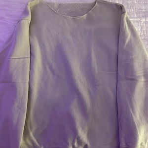 h&m crewneck *cut collar*